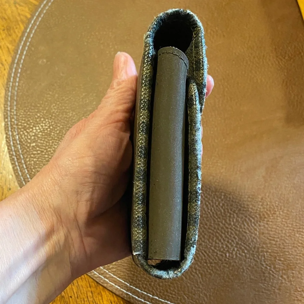 brown cigarette case , vintage , with peeling on the sides - Picture 4 of 5